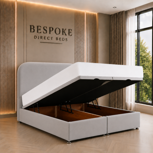 Ivonique Divan Ottoman Bed – Boutique Storage Luxury | BDB#15
