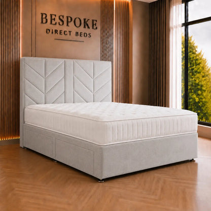 Ivoria Luxe Divan Drawer Bed – Premium Bedroom Storage | BDB#19