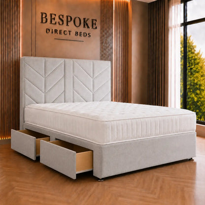 Ivoria Luxe Divan Drawer Bed – Premium Bedroom Storage | BDB#19