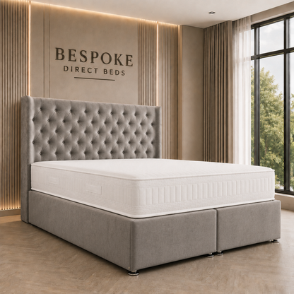 Kingsmere Divan Ottoman Bed – Premium Gas Lift Design | BDB#02