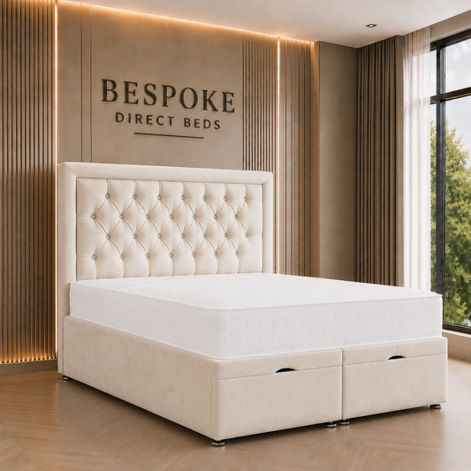 Nobelle Divan Ottoman Bed – Modern Luxury Lift Frame | BDB#12