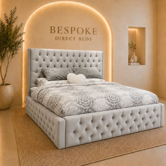 Noblestra Luxe Bed – Sophisticated Bedroom Elegance | LXB#45