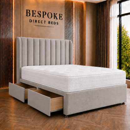 Novique Divan Drawer Bed – Elegant Multi-Drawer Comfort | BDB#10