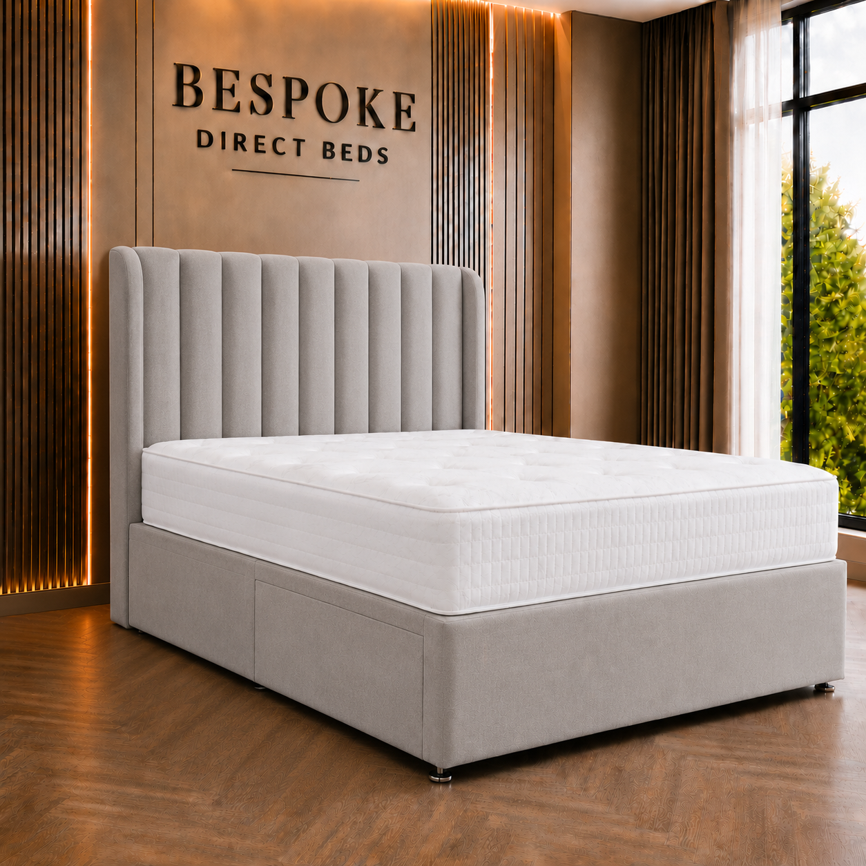 Novique Divan Drawer Bed – Elegant Multi-Drawer Comfort | BDB#10