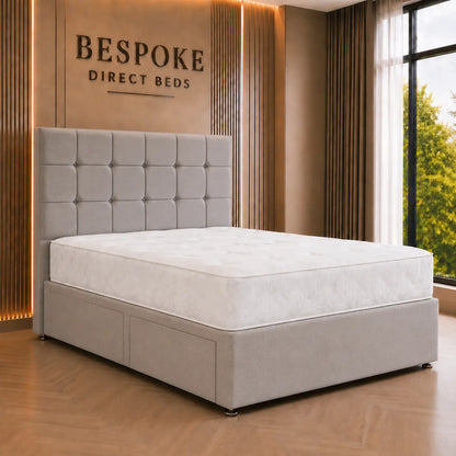 Opaline Divan Drawer Bed – Refined Bedroom Storage Style | BDB#12