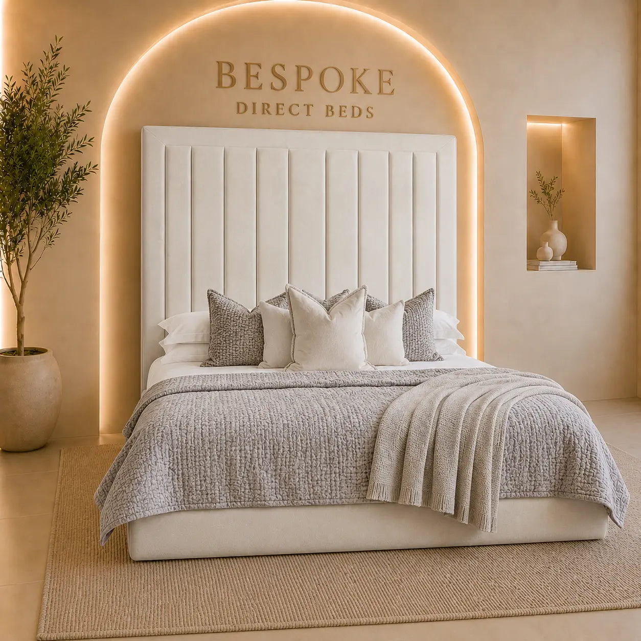Opaline Grande Luxury Bed – Premium Bedroom Centrepiece | LXB#19