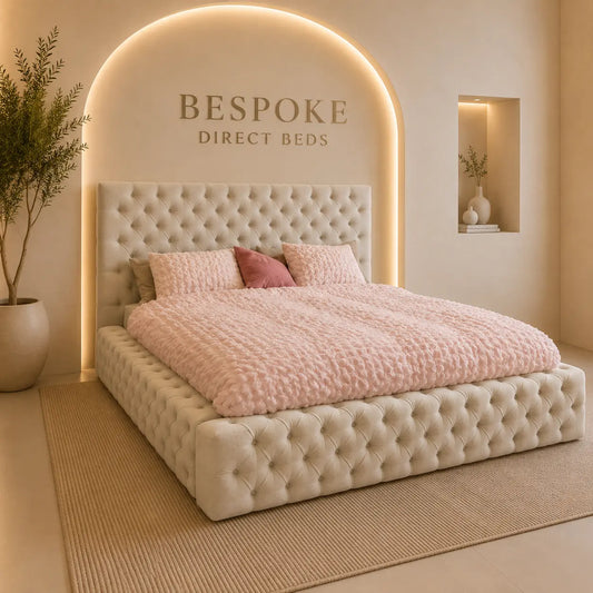 Regalique Luxe Bed – Exclusive Upholstered Design | LXB#43