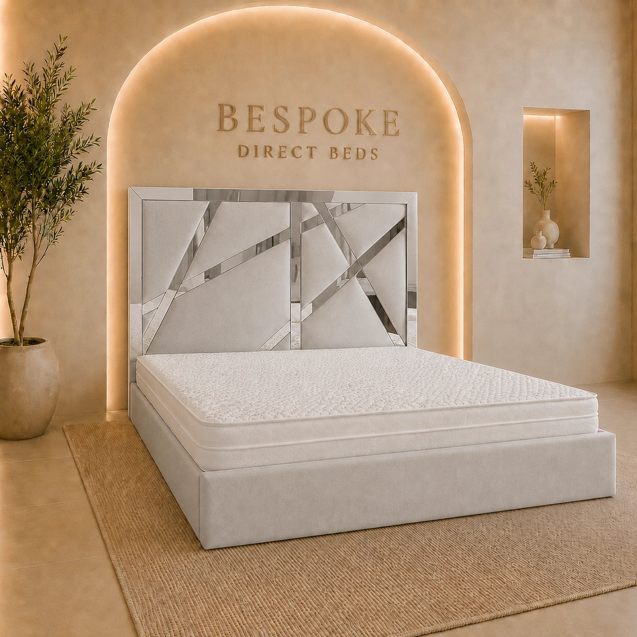 Royanova Luxury Bed – Signature Upholstered Elegance | LXB#29