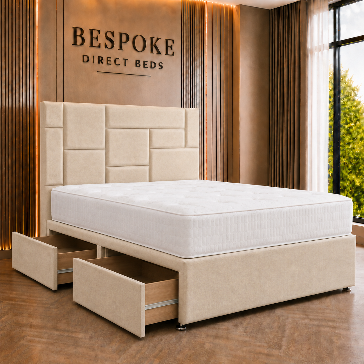 Seranova Divan Drawer Bed – Contemporary Drawer Comfort | BDB#05