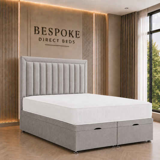 Velarise Divan Ottoman Bed – Modern Hidden Storage Design | BDB#22