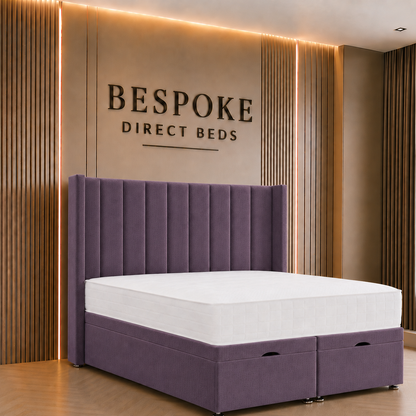 Velcrest Divan Ottoman Bed – Contemporary Hidden Storage | BDB#11