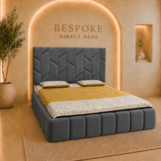 Velmont Luxe Bed – Sophisticated Upholstered Design | LXB#09
