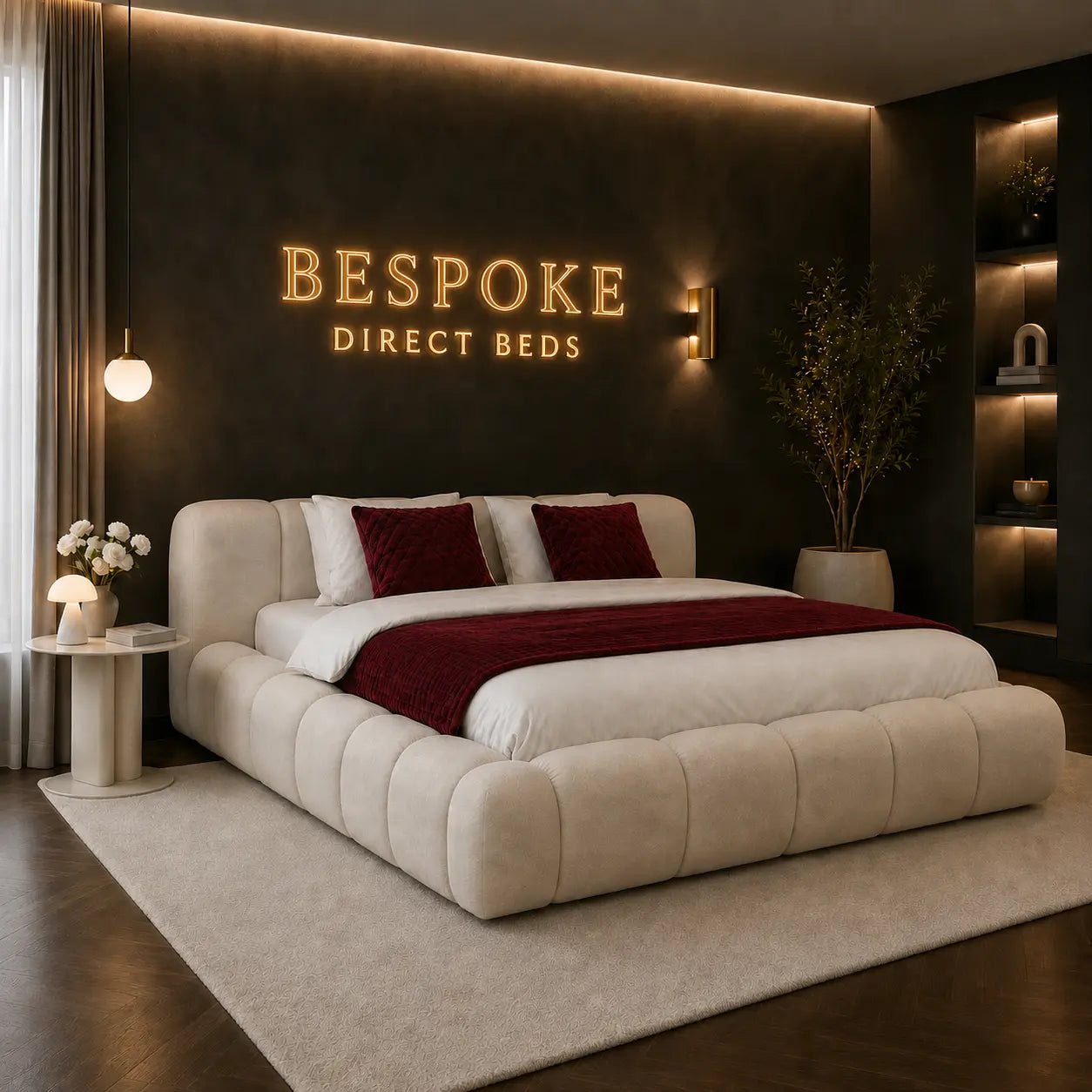 Veloura Luxe Bed – Premium Upholstered Collection | LXB#02