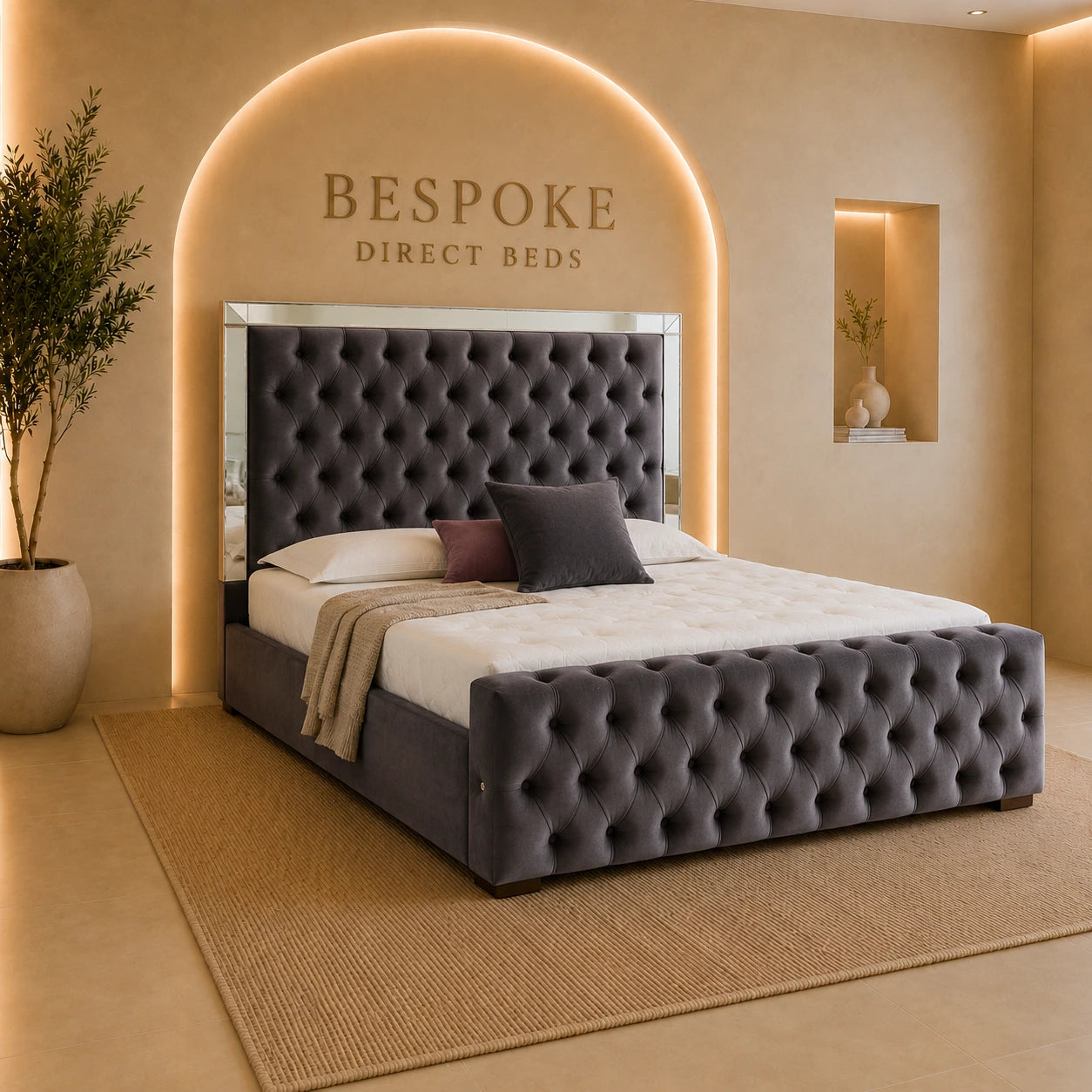 Velouria Grande Bed – Premium Lifestyle Collection | LXB#25