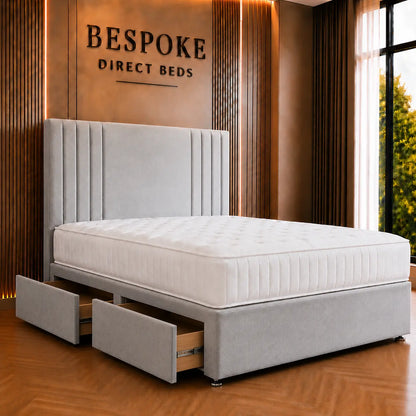 Velstice Divan Drawer Bed – Contemporary Drawer Base Luxury | BDB#22