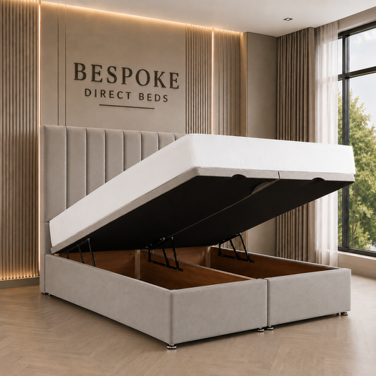 Velvetique Divan Ottoman Bed – Plush Lift-Up Comfort | BDB#05