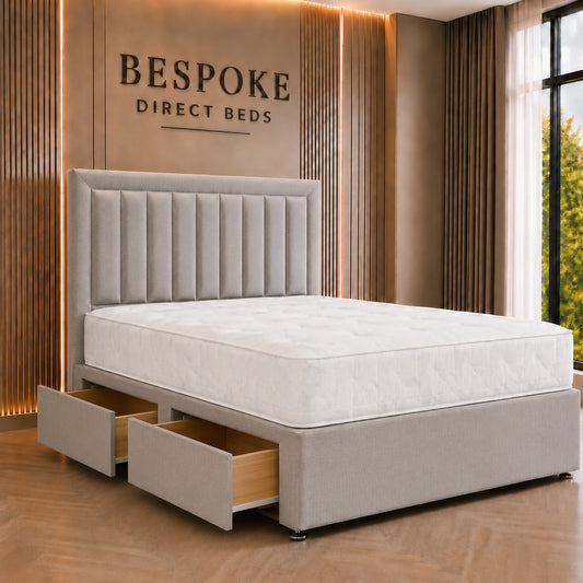 Velmora Divan Drawer Bed – Luxury Bedroom Organisation Frame | BDB#08
